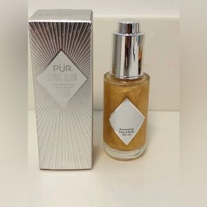 PUR COSMETICS Iconic Glow Illuminating Face & Body Dry Oil NEW- Retail 28.00